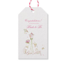 Félicitations pour la robe de mariée de la douche 