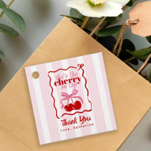Fête d'anniversaire Moderne Rose avec des Rayures