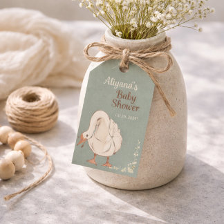 Étiquettes-cadeau Fête de Naissance Personnalisée Bohème Petite Foll