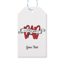 Fête des pères élégante Je t'aime Papa