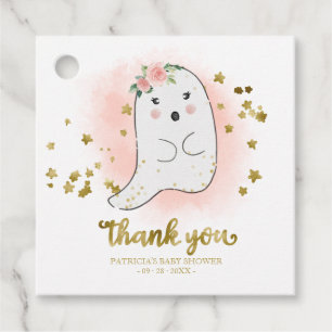 Étiquettes Cadeau Fête prénatale pour bébé Halloween : Gentil Petit