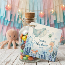 Fête sous-marine Crabe Étoile de mer Bébé