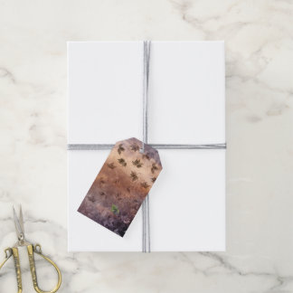 Étiquettes-cadeau Feuille tombant en automne Motif