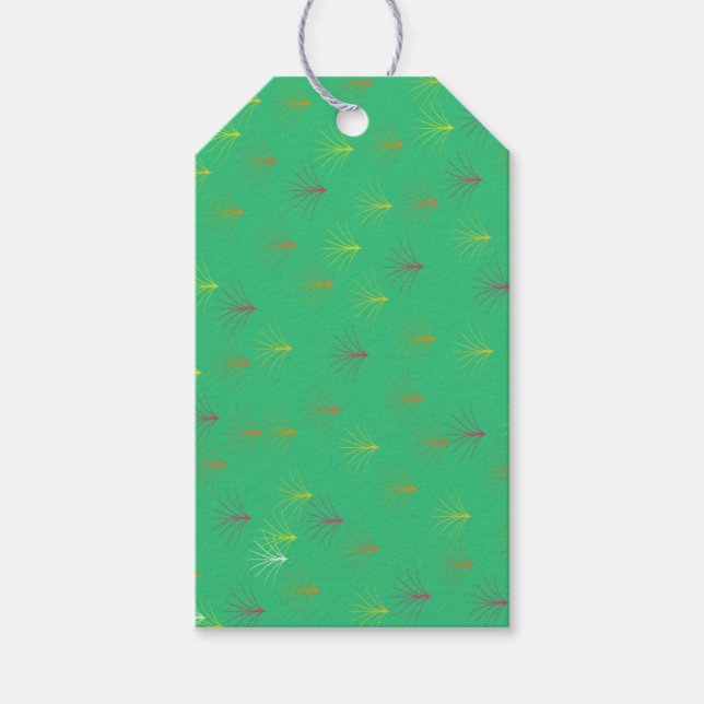 Étiquettes-cadeau Feuilles d'automne (Devant)