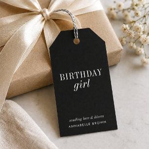 Étiquettes Cadeau Fille Anniversaire   Étiquette C