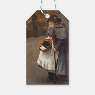 Étiquettes-cadeau Fille aux allumettes Pauvre gamin des rues Pauvret