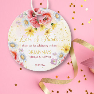 Étiquettes Cadeau Fils marguerite pavot nuptiale cadeau cadeau