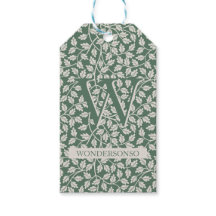 Fleur d'Ivoire Vert deux double Merci