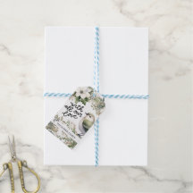 Fleurs de Noël personnalisées et oiseaux - Tout no