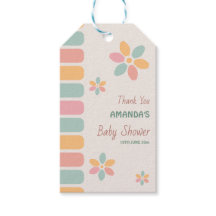 Fleurs Pastel colorées Baby shower Party