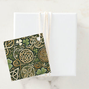 Étiquettes Cadeau Floraison Celtique