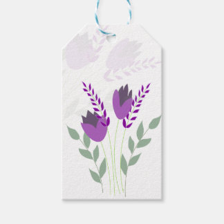 Étiquettes-cadeau  Floral Commitment Gift Tag