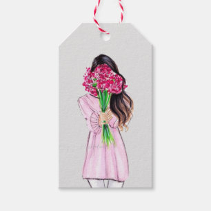 Étiquettes-cadeau Flower girl pour vous