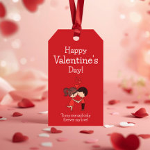 Forever My Love Romantic Valentine Gift Tag