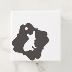 Étiquettes Cadeau French Bulldog Theme Party - Baby shower neutre