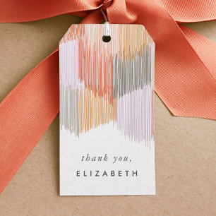 Étiquettes-cadeau Fringe Moderne
