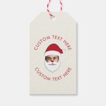 Funky Custom Face Swap Père Noël Texte de Noël