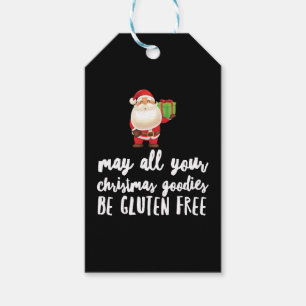 Étiquettes-cadeau Funny Christma Gluten Free