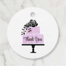 Gâteau Silhouette Fleurs Pastel