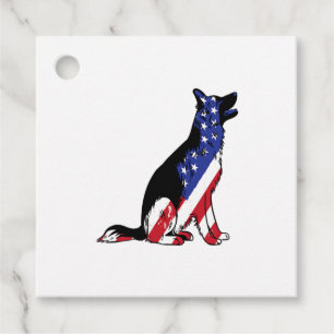 Étiquettes Cadeau German Shepherd