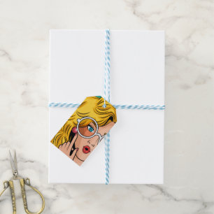 Étiquettes-cadeau Girl #1