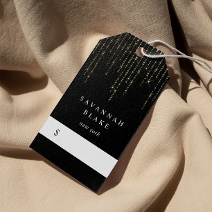 Étiquettes-cadeau Gold Marquee Price Tags