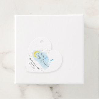 Étiquettes Cadeau Gold Starlit Baby Boy Bliss Stores Livraison spéci