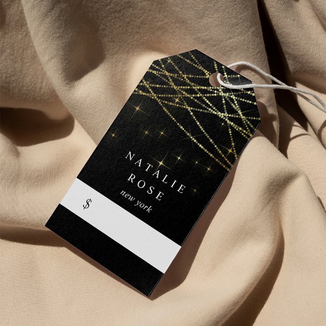 Étiquettes-cadeau Golden Garland Prix Tags (Créateur téléchargé)