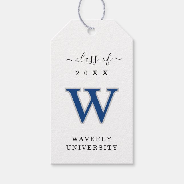 Étiquettes-cadeau Graduation Centerpiece Grad Party 2025 Décoration (Devant)