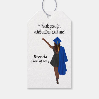 Étiquettes-cadeau Graduation Merci Favor Cadeaux Tags Moderne