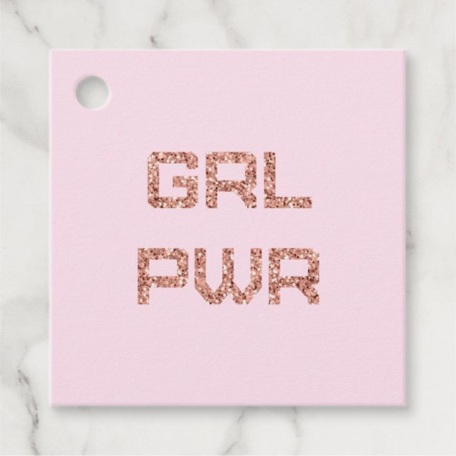 ÉTIQUETTES CADEAU GRL PWR - (Devant)