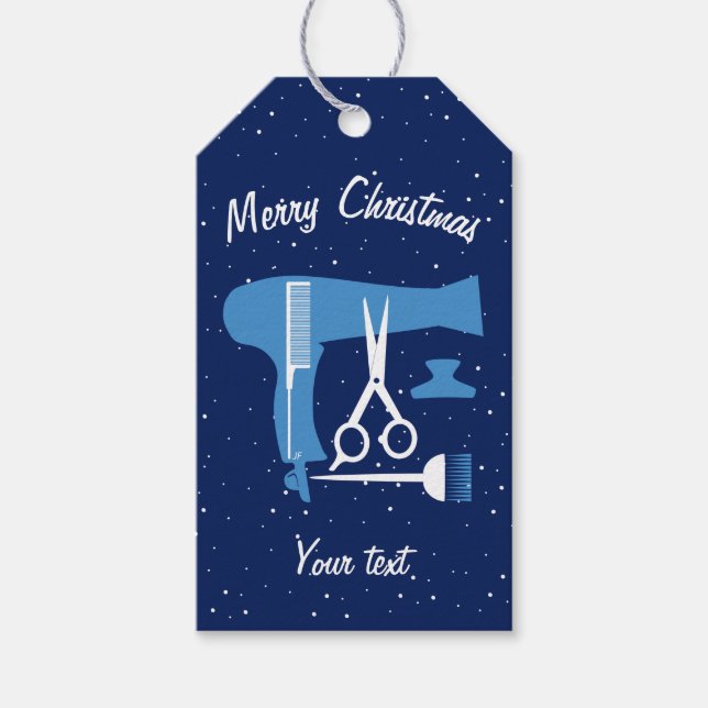 Étiquettes-cadeau Hairstyles tools (Devant)