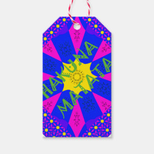 Étiquettes-cadeau Hakuna Matata Beautiful Amazing Design Colors