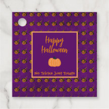 Halloween minuscules citrouilles orange tour ou tr