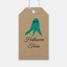 Halloween temps bleu fantôme gribouiller main dess