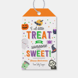 Étiquettes-cadeau Halloween Un petit gâteau pour quelqu'un de sucré