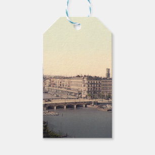 Étiquettes-cadeau Hambourg Alsterarkaden Deutschland Alster Allemagn