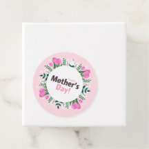 Happy Mother's Day Pink Tulips