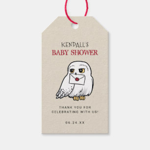 Étiquettes-cadeau Harry Potter   Baby shower de Merci de Hedwig