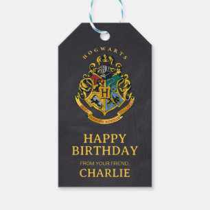 Étiquettes-cadeau Harry Potter   Hogwarts Anniversaire de