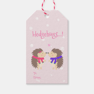 Étiquettes-cadeau Hedgehugs ! Joli hérisson