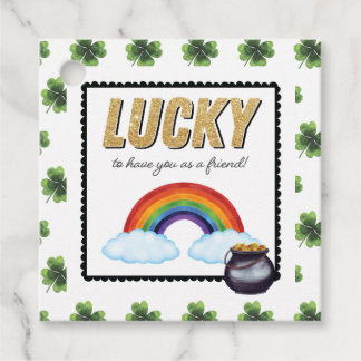 Étiquettes Cadeau Heureux de vous avoir comme ami