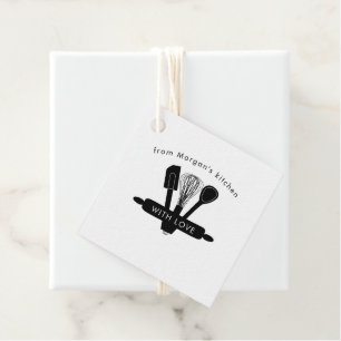 Étiquettes Cadeau Home Baked Tags favoris personnalisés