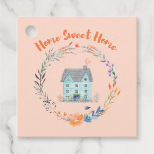 Étiquettes Cadeau Home Sweet Home Réaltor Ménage Nouveau propriétair