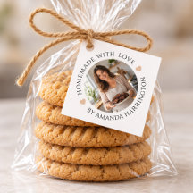 Homemade with Love Personalized Photo Food