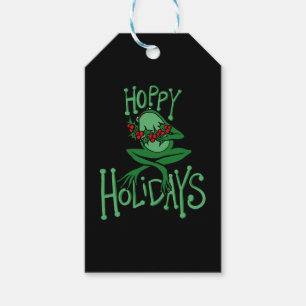 Étiquettes-cadeau Hoppy Holidays Fundy Christmas Frog