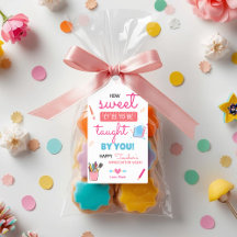 How Sweet It Is Teacher Appreciation Gift Tags