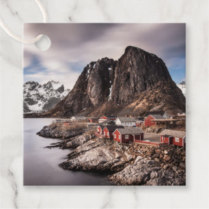 Étiquettes Cadeau Iles Lofoten Norvège