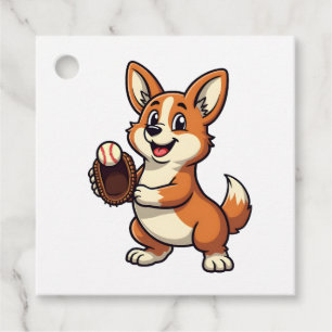 Étiquettes Cadeau Illustration vectorielle de dessin animé de base-b