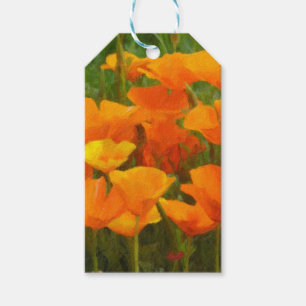 Étiquettes-cadeau impasto de la californie
